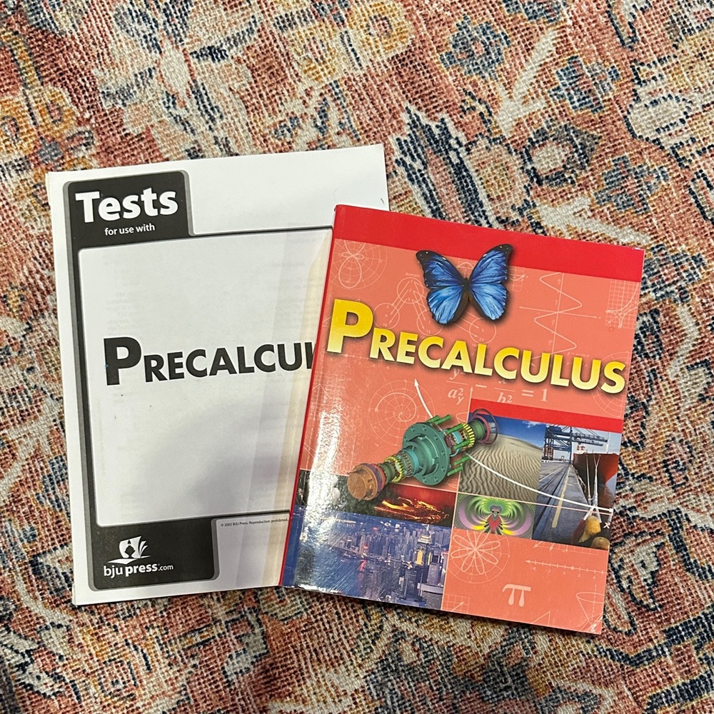 Precalculus Student Textbook and Test Booklet - BJU